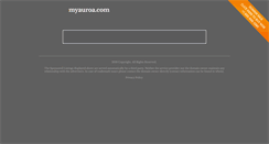 Desktop Screenshot of myauroa.com